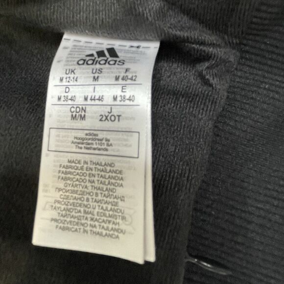 Philadelphia Flyers Adidas Womens NHL Track Jacket Zip Fleece Lined Black Medium - Picture 7 of 8